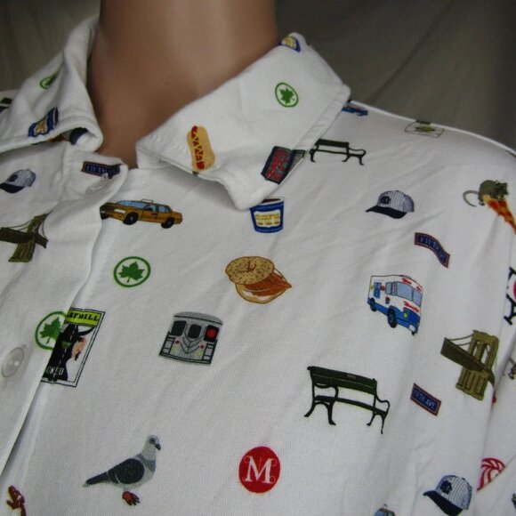 PJ's by PJ Women's The NYC Nola Pant Pajama Set Multicolor Size XS/S - Picture 4 of 11